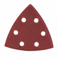 Лист шлифовальный дельтовидный P.I.T. ADVANCE 93x93x93 мм, P120, 6 отв., 5 шт. (APLS07-E0120)